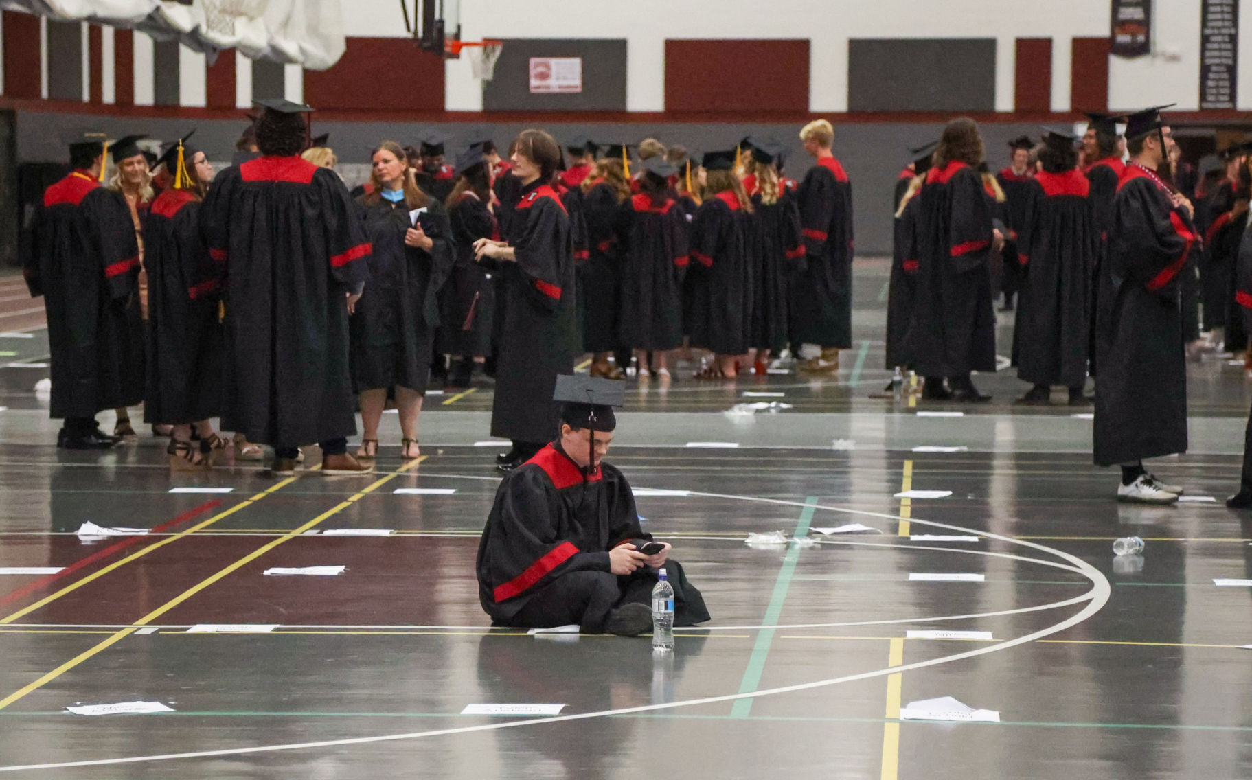 Lowell High School graduation ceremony